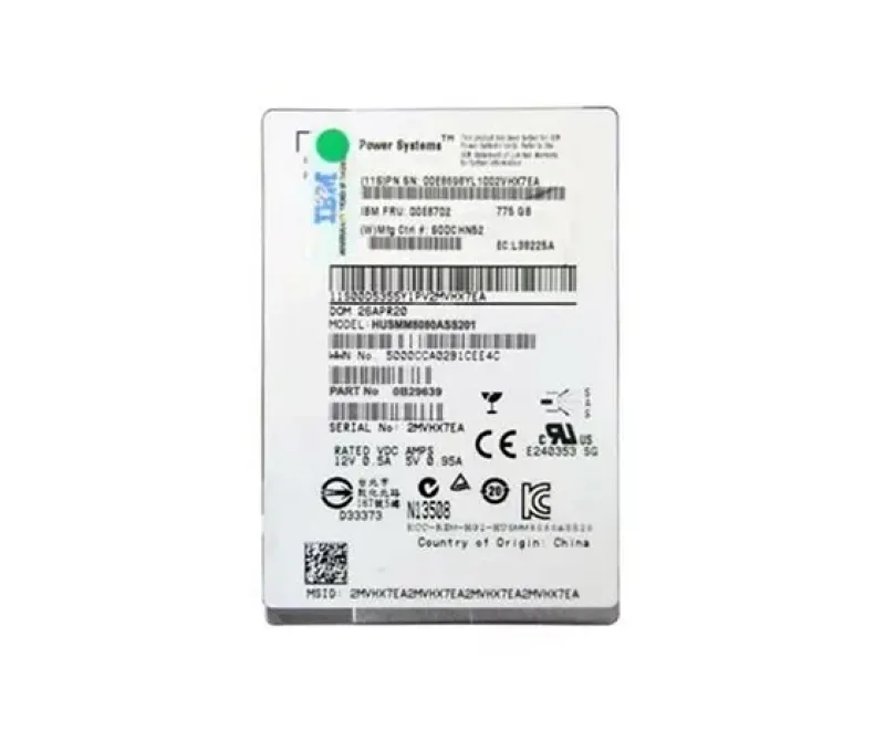SDLL1DLR-800G-CDA1 - Hitachi 800GB Multi-Level Cell SAS 12Gb/s 2.5-inch Solid State Drive