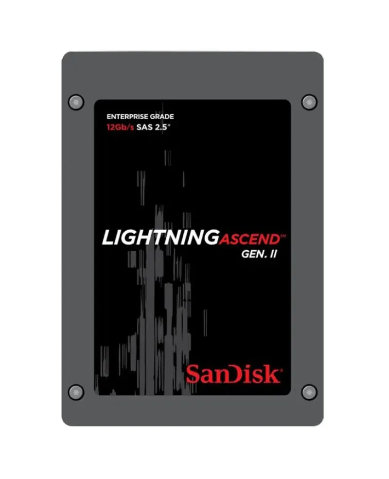 SDLTOCKM-016T-5C03 - SanDisk Lightning Ascend Gen II 1.6TB Enterprise Multi-Level Cell (eMLC) SAS 12Gb/s 2.5-inch Solid State Drive