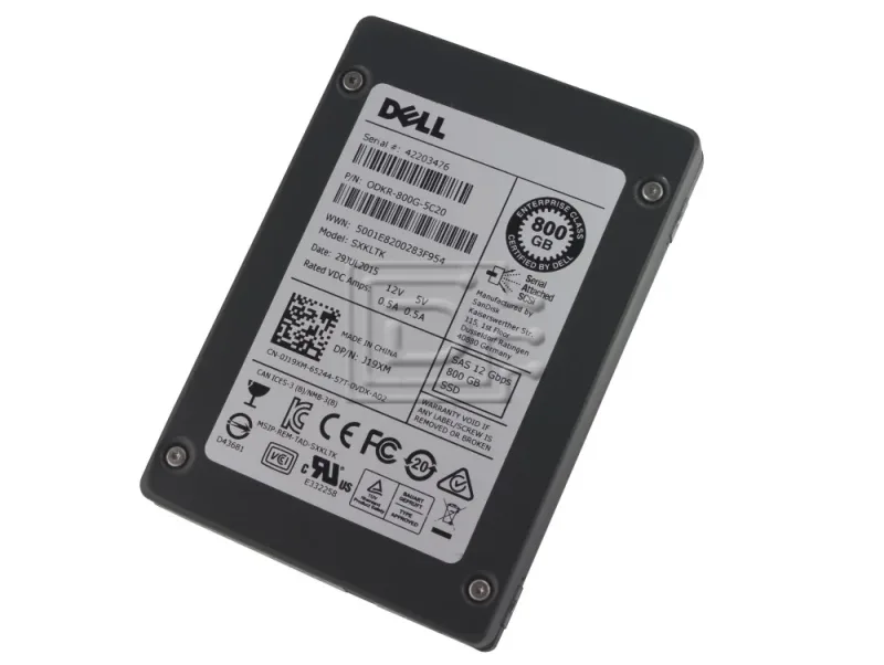 SDLTODKM-800G-5CA1 - SanDisk Lightning Ascend Gen. Ii 800GB Sas-12gbits 2.5-Inch Solid State Drive