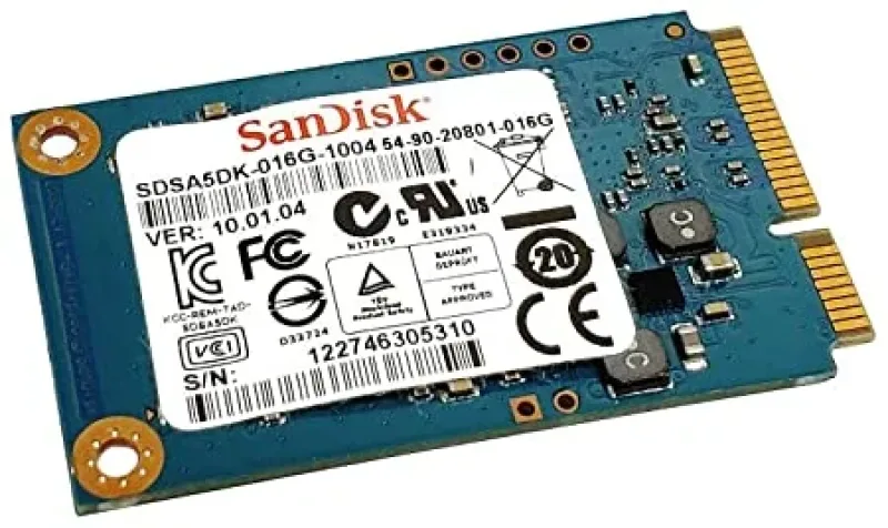 SDSA5DK-016G - Sandisk 16GB mSATA PCI-e Solid State Drive