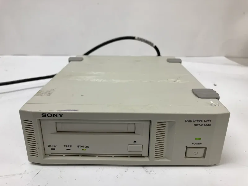 SDT-D9000 - Sony 12/24GB DDS-3 DAT 4MM SCSI LVD/SE External Tape Drive