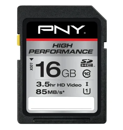 SDU8GBPER50-EF - PNY Performance 8GB Class 10 microSDHC UHS-I Flash Memory Card