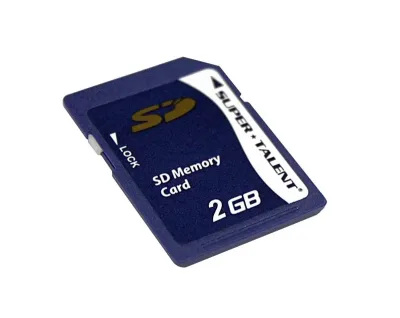 SDV2G - Super Talent 2GB SD Flash Memory Card