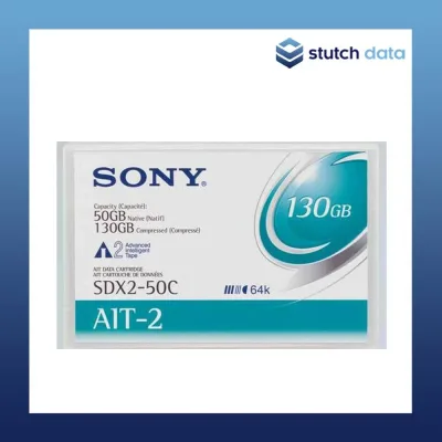 SDX250W - Sony AIT-2 Data Cartridge - AIT AIT-2 - 50GB (Native) / 130GB (Compressed)