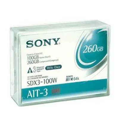 SDX3-100W - Sony AIT-3 230 Meter 260GB WORM DATA Cartridge