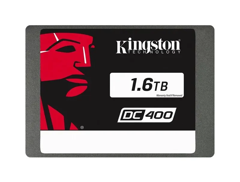 SEDC400S371600G - Kingston SSDNow DC400 Series 1.6TB Multi-Level Cell (MLC) SATA 6Gb/s 2.5-inch Solid State Drive