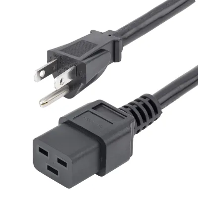SELX9P41Z - Sun AC Input Cord USA Canada IEC 320 C19 to NEMA 5-15P 2.5 Meter for Sun SPARC M4000