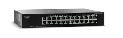 SF110-24 - Cisco Small Business SF110 24 x Ports 10/100Base-T Layer 2 Unmanaged Fast Ethernet Network Switch