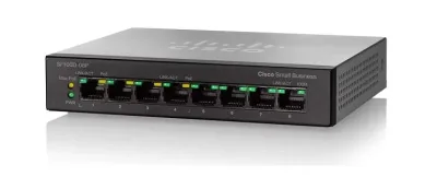 SF110D-08HP-NA - Cisco Small Business SF110 PoE 8 x Ports 10/100Base-TX Layer 2 Unmanaged Fast Ethernet Network Switch