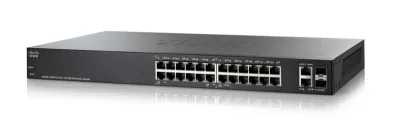 SF200-24FP-NA - Cisco Small Business 200 Series SF200 PoE 24 x Ports 10/100Base-TX + 2 x combo Gigabit SFP Layer 2 Managed Fast Ethernet Network Switch