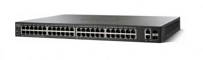 SF220-48-K9-NA - Cisco SF220 Small Business 48 x Ports 10/100Base-TX + 4 x SFP Layer 2 Managed Fast Ethernet Network Switch
