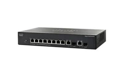 SF350-08-K9 - Cisco Business 350 Series 8 x Ports 10/100Base-T Managed Layer 2 Gigabit Ethernet Switch
