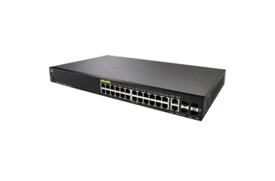 SF350-24P - Cisco Small Business 300 Seriess SF350 PoE 24 x Ports 10/100Base-TX + 4 x SFP Layer 3 Managed Fast Ethernet Network Switch