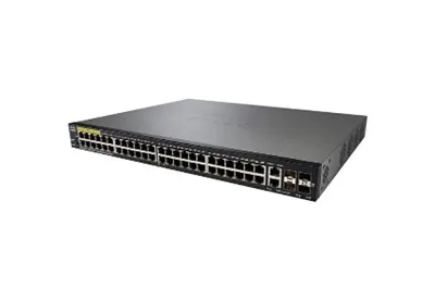SF350-48 - Cisco Small Business 300 Seriess SF350 48 x Ports 10/100Base-TX + 4 x SFP Layer 2 Managed Fast Ethernet Network Switch