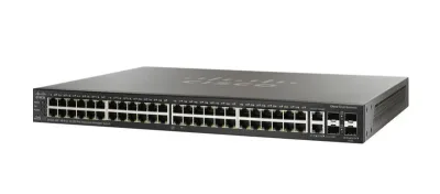 SF500-48P-K9-NA - Cisco Small Business SF500-48P POE+ 48 x Ports 10/100Base-X + 4 x SFP+ Ports Layer 3 Managed Fast Ethernet Switch