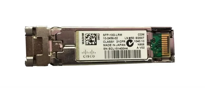 Cisco SFP-10G-LRM 10Gb/s 10GBase-LRM Single-Mode Fiber 10km 1310nm LC Duplex Connector SFP+ Transceiver Module Spare