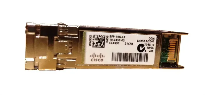 SFP-10GB-LR - Cisco 10Gb/s 10GBase-LR Single-Mode Fiber 10km 1310nm Duplex LC connector SFP+ Transceiver Module
