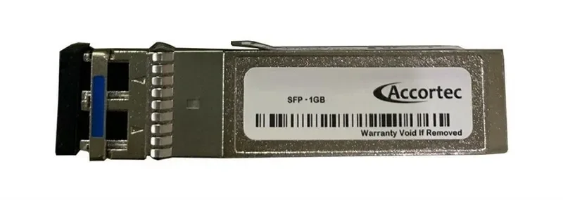 SFP-504-ACC - Accortec 1Gb/s 1000Base-ZX Single-Mode Fiber 80km 1550nm Duplex LC Connector SFP Transceiver Module