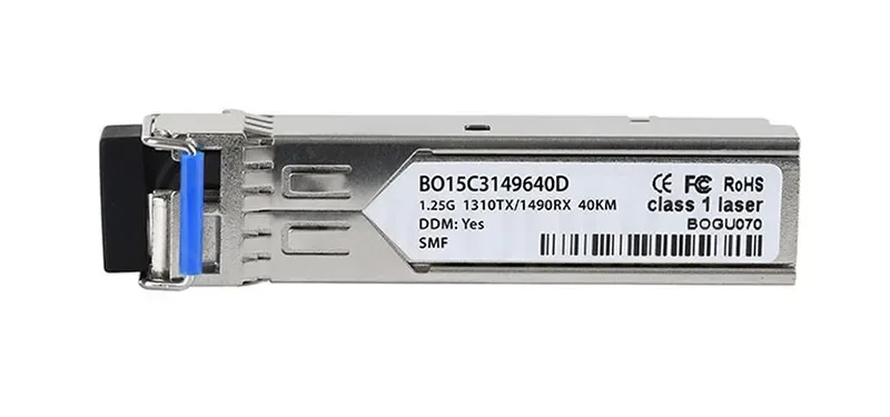 SFP-GD-BD34 - Gigatech MRV 1Gbps 1000Base-BX-U SFP 1310nmTX/1490nmRX 40km Transceiver Module