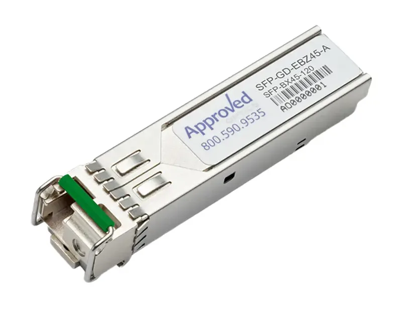 SFP-GD-EBZ45 - Gigatech MRV 1000Base BX-U 120km TX: 1490nm RX: 1570nm SFP Transceiver Module