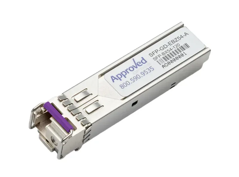 SFP-GD-EBZ54 - Gigatech MRV 1000Base BX-D 120km TX: 1570nm RX: 1490nm SFP Transceiver Module