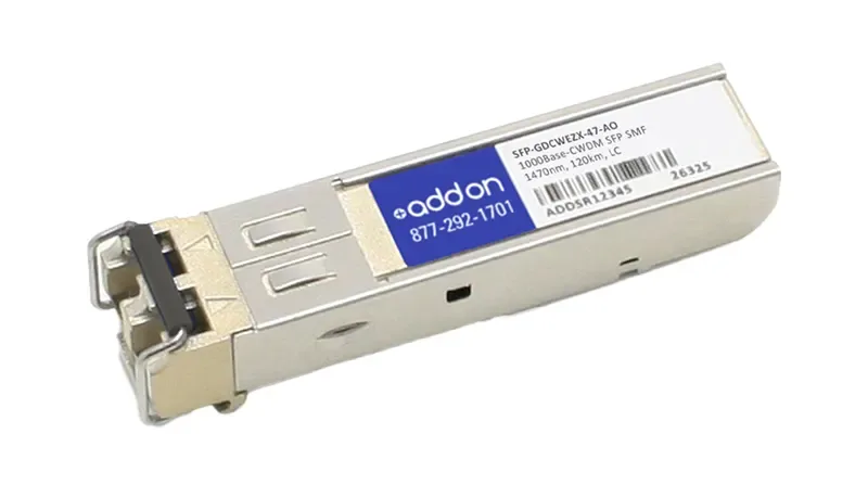SFP-GDCWEZX-47 - Gigatech MRV 1000Base CWDM ZXL 120km 1471nm SFP Transceiver Module