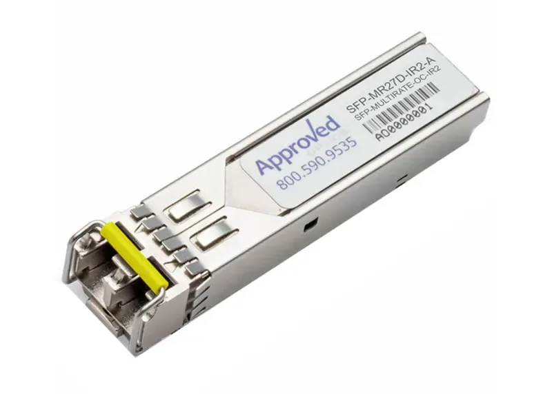 SFP-MR27D-IR2 - Gigatech MRV 100-2700Mbps 1000Base-IR Single-Mode Fibre 56km 1550nm LC Connector SFP Transceiver Module