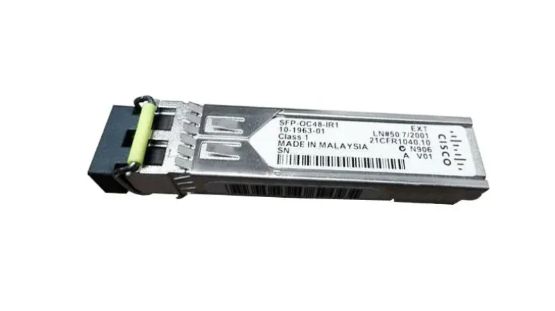 Cisco SFP-OC48-IR1 Single-Mode 2.67Gbps Fiber 15km 1310nm Duplex LC Connector SFP Transceiver Module