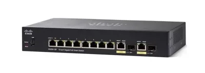SG250-10P-K9 - Cisco Small Business SG250-10P RJ-45 POE+ 8 x Ports 10/100/1000Base-T POE 2 x SFP Layer 2 Managed Gigabit Ethernet Smart Switch