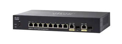 SG350-10P-K9-NA - Cisco Small Business SG350-10P POE 8 x Ports 10/100/1000Base-TX + 2 x SFP Layer 3 Gigabit Ethernet Switch