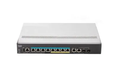 SG350X-8PMD-K9 - Cisco Business 350 Series 8 x Ports 10/100/1000Base-T + 2.5GBase-T x SFP+ Managed Layer 2 Gigabit Ethernet Switch