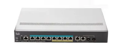 SG350X-8PMD-K9-NA - Cisco Small Business PoE+ 8 x Ports 2.5GBase-T + 2 x SFP+ Layer 3 Managed Stackable Gigabit Ethernet Switch