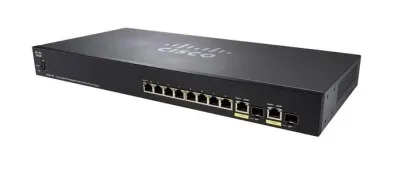 SG355-10P-K9-NA - Cisco Small Business PoE+ 8 x Ports 10/100/1000Base-T + 2 x SFP Layer 3 Managed Gigabit Ethernet Switch