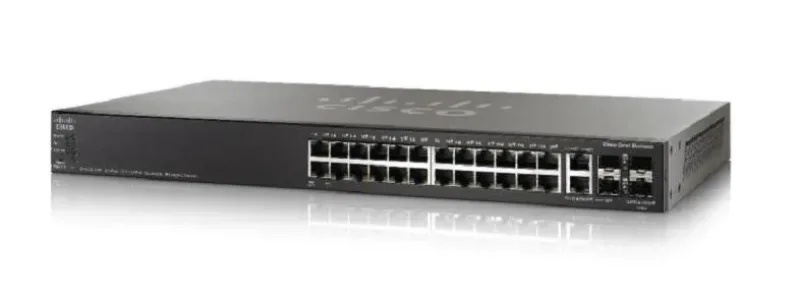 SG550X-24MPP-K9 - Cisco SG550X 24-Port x 10/100/1000Base-T 1Gb/s PoE+ Managed Layer 3 Rack-Mountable Switch