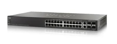SG550X-24MPP-K9-NA - Cisco Small Business PoE+ 2+ 4 x Ports x 10/100/1000Base-T + 4 x SFP+ Layer 3 Managed Rack-Mountable Gigabit Ethernet Network Switch