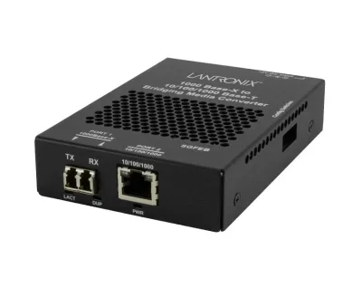 SGFEB1014-130-NA - Transition Networks 2-Port Single-Mode 10/100/1000Base-T / 1000Base-LX Rail/Wall-Mountable Transceiver Media Converter