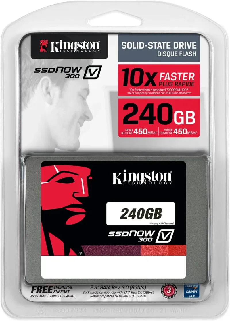 Kingston SH100S3B/240G SH100S3B/240G 240 GB Internal Solid State Drive - 2.5 - SATA/600