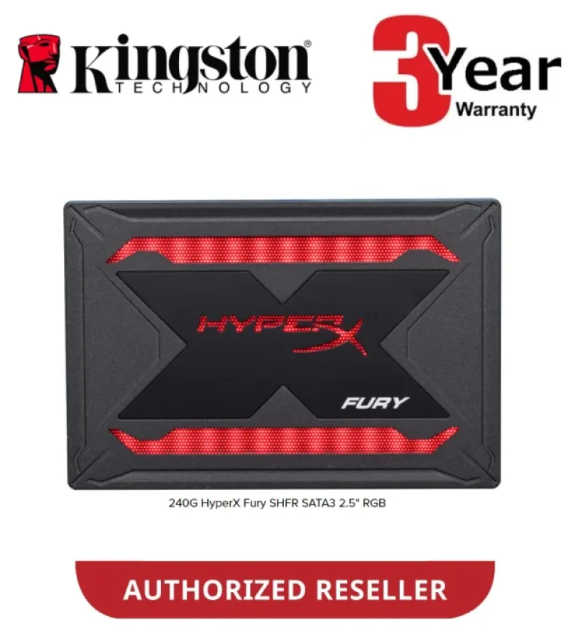 Kingston SHFS37A/240G HyperX Fury 240GB SATA 6GB/s MLC 2.5-inch Solid State Drive
