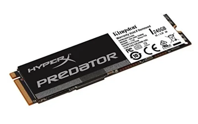 Kingston SHPM2280P2/240G Hyperx Predator 240GB PCI-Express 2.0 Gen2 M.2 Solid State Drive