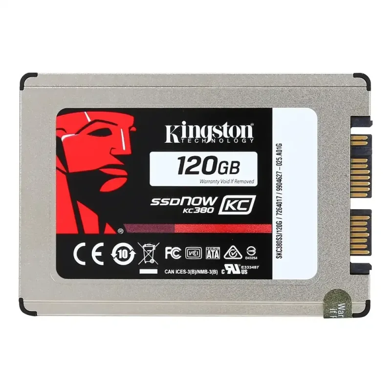 Kingston SKC380S3/120G 120GB 1.8-inch 6GB/s KC380 micro SATA Solid State Drive