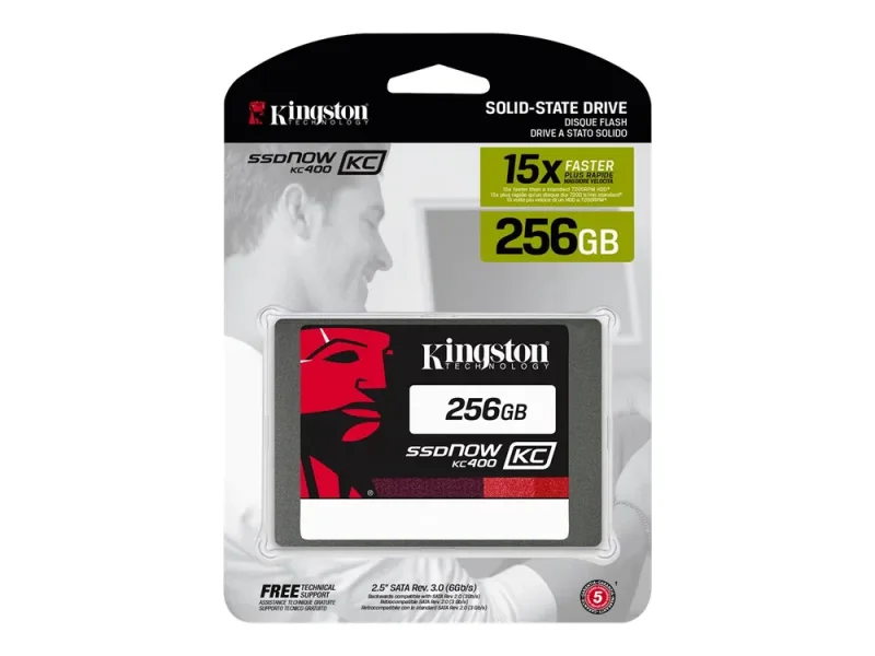 Kingston SKC400S37/128G SSDNow KC400 128GB SATA 6GB/s MLC 2.5-inch Solid State Drive