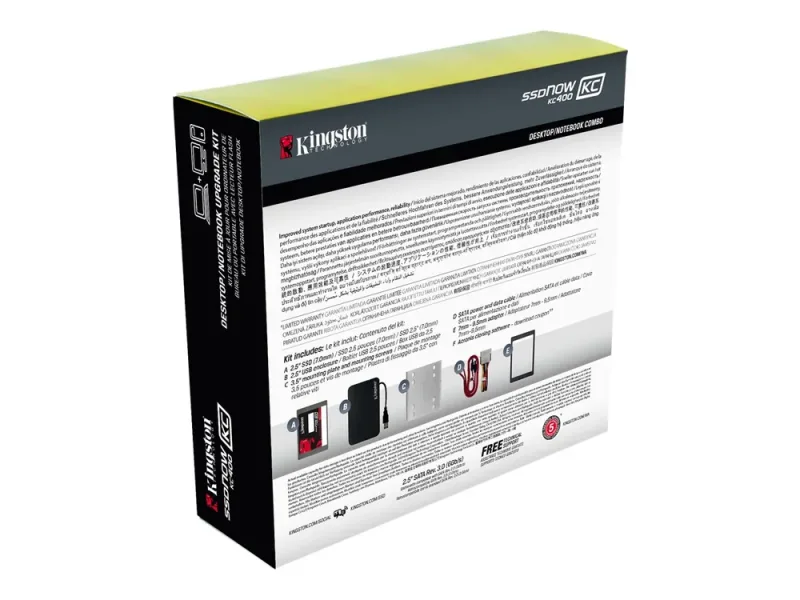 Kingston SKC400S3B7A/128G SSDNow KC400 128GB SATA 6GB/s MLC 2.5-inch Solid State Drive