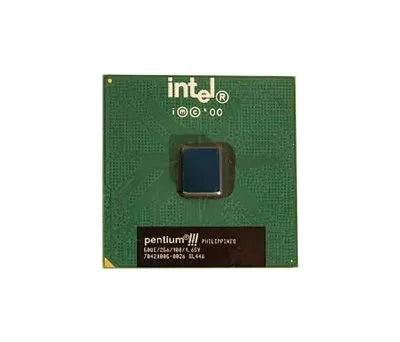 SL446 - Intel Pentium III 500MHz 100MHz FSB 256KB L2 Cache Socket PPGA370 Processor