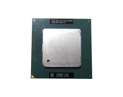 SL656 - Intel Celeron 1.20GHz 100MHz FSB 256KB L2 Cache Socket PPGA370 Processor