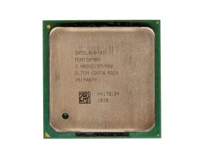 SL7CH - Intel Pentium 4 Extreme Edition 3.4GHz 800MHz FSB 2MB L3 Cache Socket PPGA478 Processor