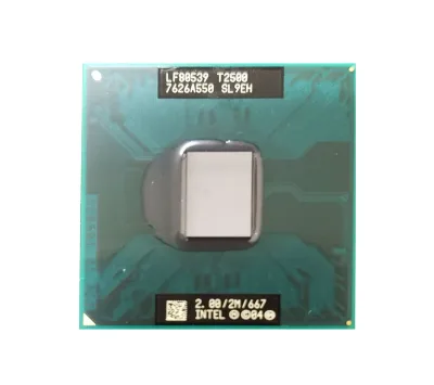 SL9EH - Intel Core Duo T2500 Dual Core 2.00GHz 667MHz FSB 2MB L2 Cache Socket PPGA478 Processor
