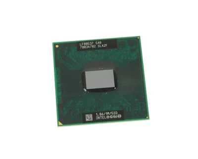 SLA2F - Intel Celeron 540 1.86GHz 533MHz FSB 1MB L2 Cache Socket PPGA478 Notebook Processor