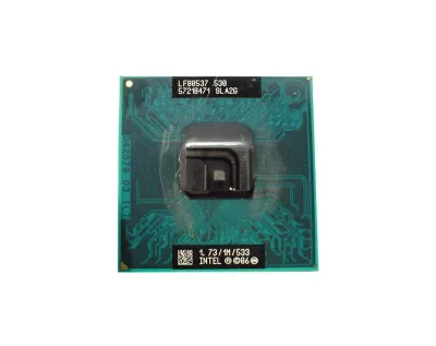 SLA2G - Intel Celeron 530 1.73GHz 533MHz FSB 1MB L2 Cache Socket PPGA478 Notebook Processor