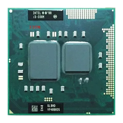 SLBMD - Intel Core i3-330M Dual Core 2.13GHz 2.5GT/s 3MB L3 Cache Socket PGA988 Notebook Processor