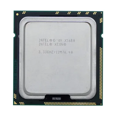 SLBV5D - Dell 3.33GHz 6.4GT/s QPI 12MB L3 Cache Socket LGA1366 Intel Xeon X5680 6-Core Processor